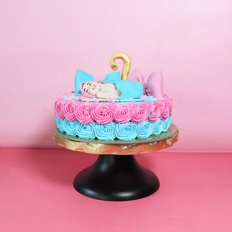 Pink-and-Blue-Baby-Shower-Cake